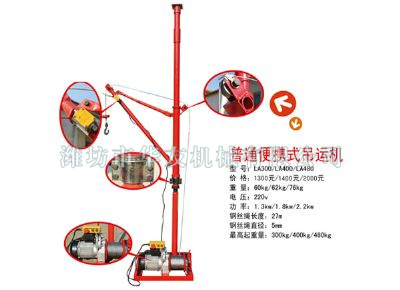 點擊查看詳細信息<br>標題：華友機械便攜式小吊 閱讀次數(shù)：10205
